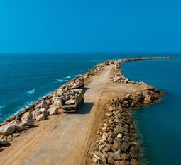 پروژه موج شکن گناوه